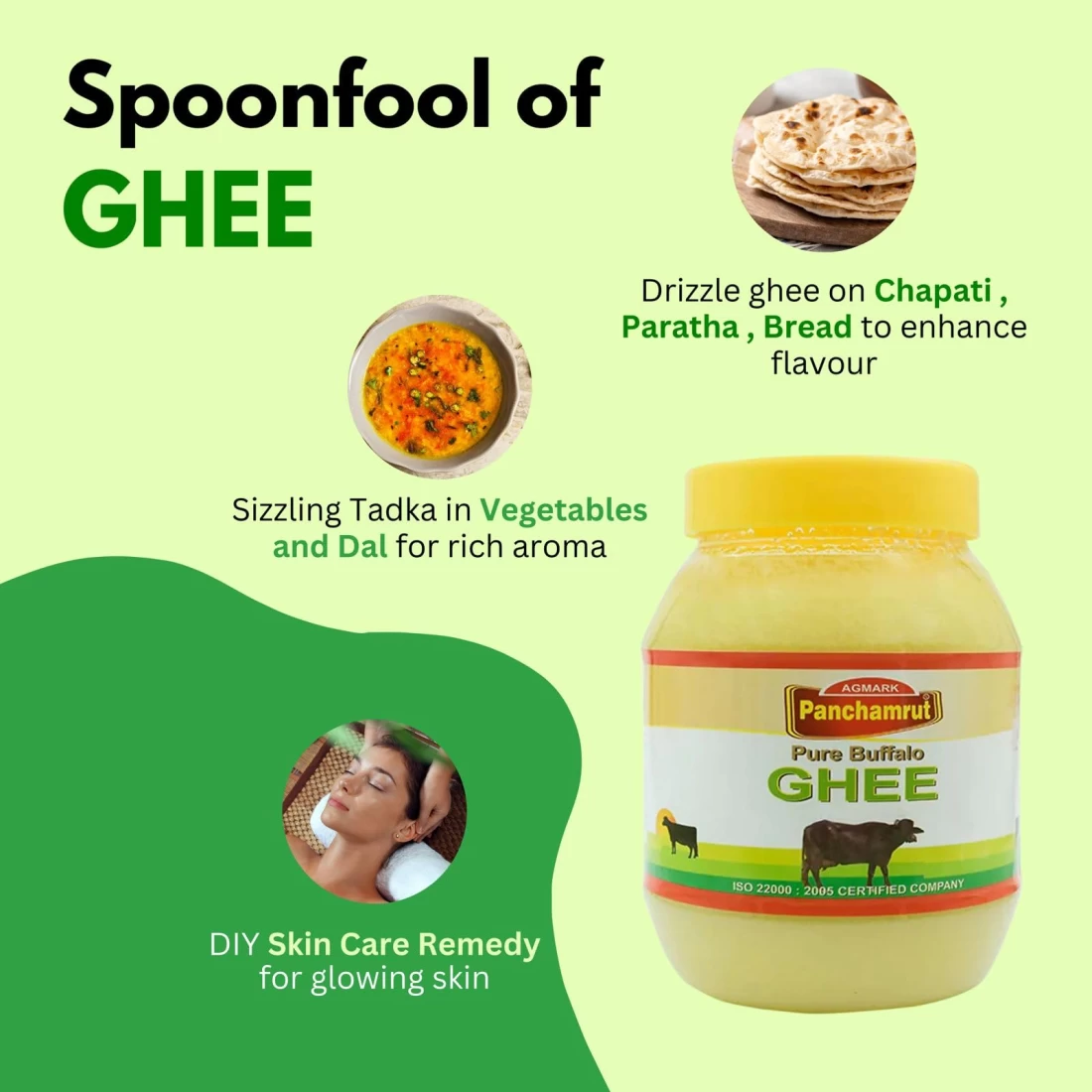 Panchamrut 1 Litre Cow Ghee