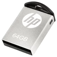 HP v222w 64GB USB 2.0 Pen Drive, Metal Silver