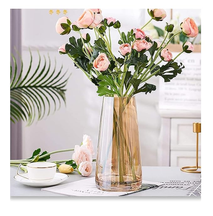 SPHINX Decorative Glass Vase for Flowers Plants Home Decor Office Living Table Decorations