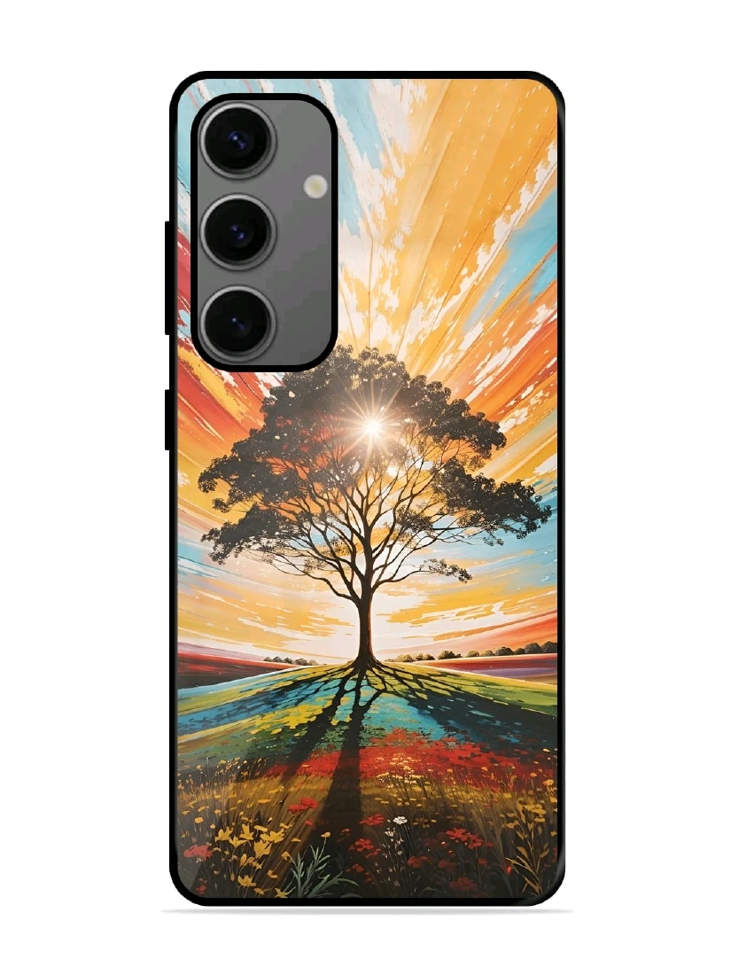 Glossy Metal Phone Cover for Samsung Galaxy S24